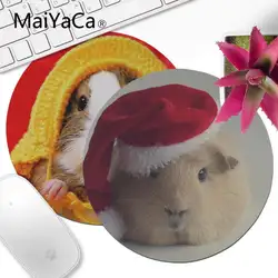 MaiYaCa Лидер продаж хомяка геймер играть коврики резиновый коврик для мыши круглый коврик для мыши 22x22 см 20x20 см