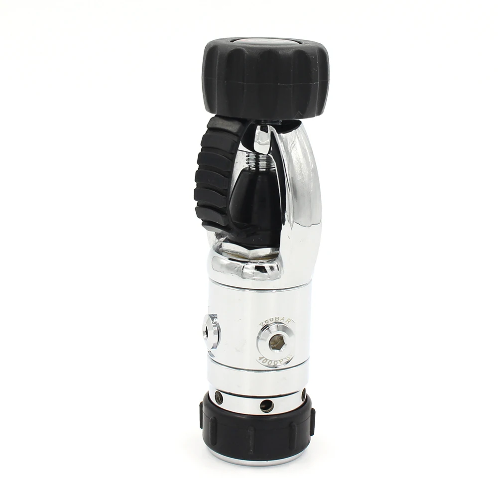 

PCP Scuba Diving UPGRADED First Stage Regulator Balanced Piston Yoke Filling Adapter Diving Compressor for HPA Cylinder CF Tank