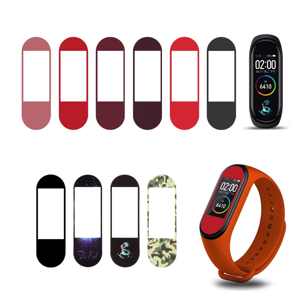 

Ultra Thin HD Color Film Clear 5pcs Anti-Shock Full Cover Case Nano Scratch-proof Full Screen Protective For Xiaomi Mi Band 4