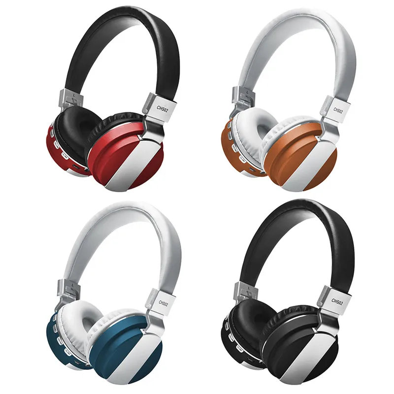 Wireless Bluetooth Headphones CHS02 Gaming Music Headset Compatible with Various Devices for All Smart Phone