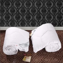 Высокое качество Австралия King size 350GSM- 240 см X 210 см гусиный пух ватное стеганое одеяло комфортное одеяло
