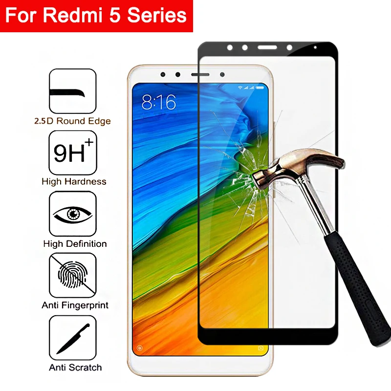 Защитное стекло для Redmi 5 Plus Note A Pro 5a экрана xiaomi plus a5 защитная пленка из закаленного