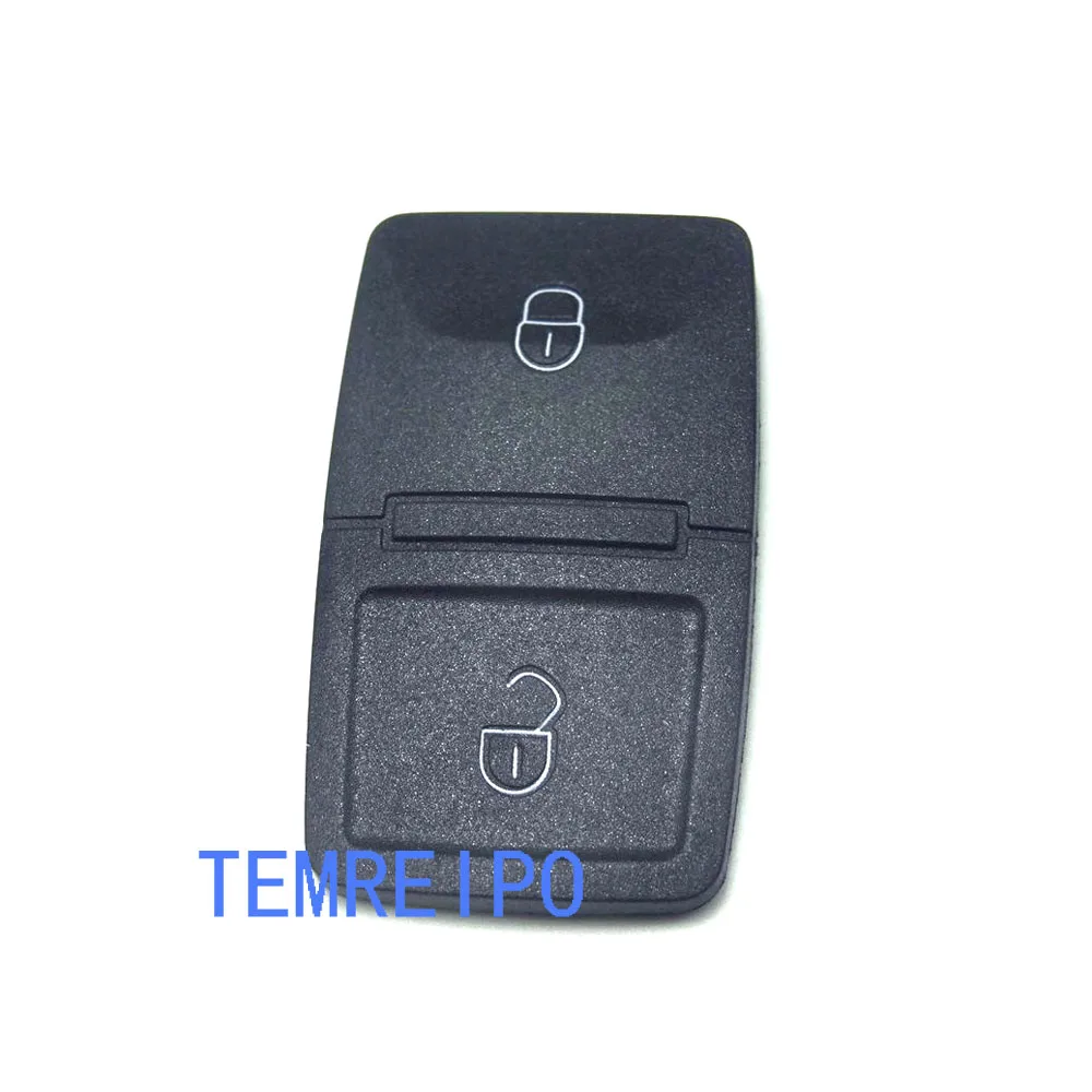 2pcs/lot 2 Buttons Replacement Remote Fob Key Buttons Repair Pad For VW