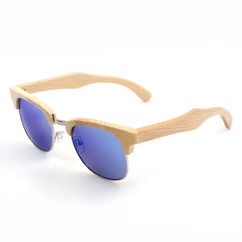 

Fashion Style BOBO BIRD Unisex Bamboo Wooden Stripe Of The Luxury Brand Sunglasses Women With Box