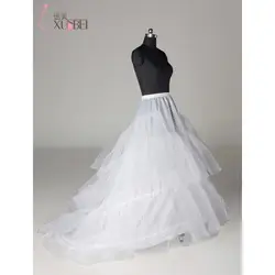 Белая свадебная юбка хорошее качество свадебное платье поезд кринолин нижняя 3 слоя рокабилли Нижняя юбка
