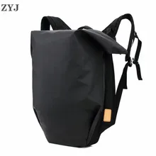 ZYJ мужские повседневные школьные рюкзаки для ноутбука сплошной цвет мужской водонепроницаемый дорожный компьютерный рюкзак студенческий Рюкзак Mochila