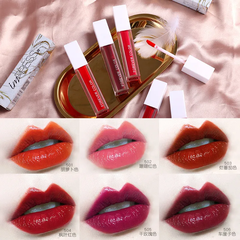 Новая жидкая губная помада Rotten Tomato color Lip Tint Long Lasting водонепроницаемый матовый блеск для губ краска Жидкий блеск для губ Макияж