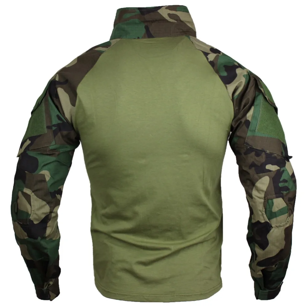 Мужские тактические рубашки с длинным рукавом, военная армейская футболка, Мужская Боевая футболка, солдатская форма, камуфляжный Топ, футболка размера плюс S-5XL