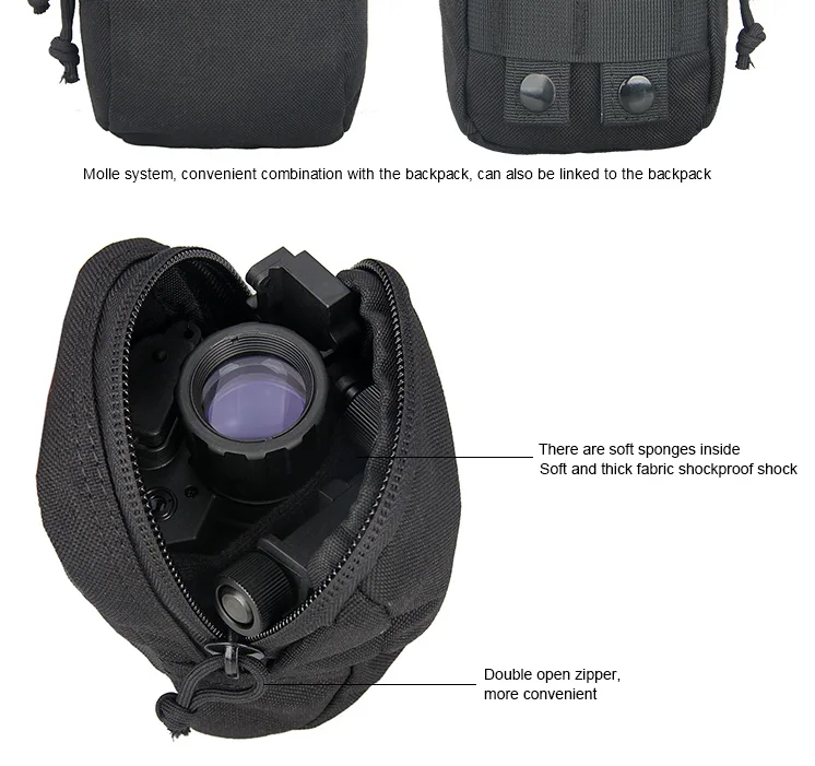 Escopo para Airsoft Eagleeye Frete Grátis Tactical Visão Noturna Arma Caça Tiro Hs27-0008 Pvs-14 20 Cheap Visões noturnas