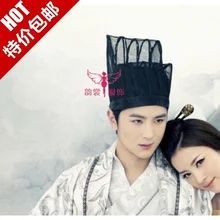 Костюм мужской коронки черные тиары для волос костюм корона для волос элегантная мужская шапка