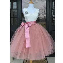 65cm Spring Skirt Women Tulle Skirt TUTU Tulle Skirt Fashion Wedding Bridal Bridesmaid Skirt Wedding Dress Underskirt Petticoat