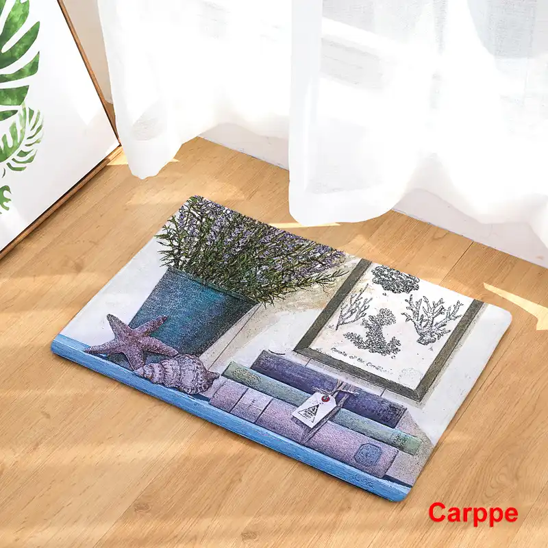 2017 Table Corner Print Carpets Non Slip Kitchen Rugs For Home Living Room Floor Mats 40x60cm Kitchen Rugs Rugs For Kitchenkitchen Table Rug Aliexpress