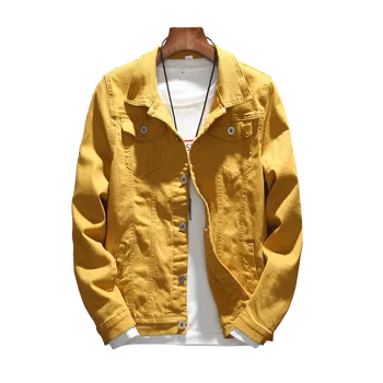 

Large size M-5XL Men Jacket and Coat Trendy Warm Fleece Denim Jacket Winter Mens Casual Jean Jacket Outwear Male Cowboy black