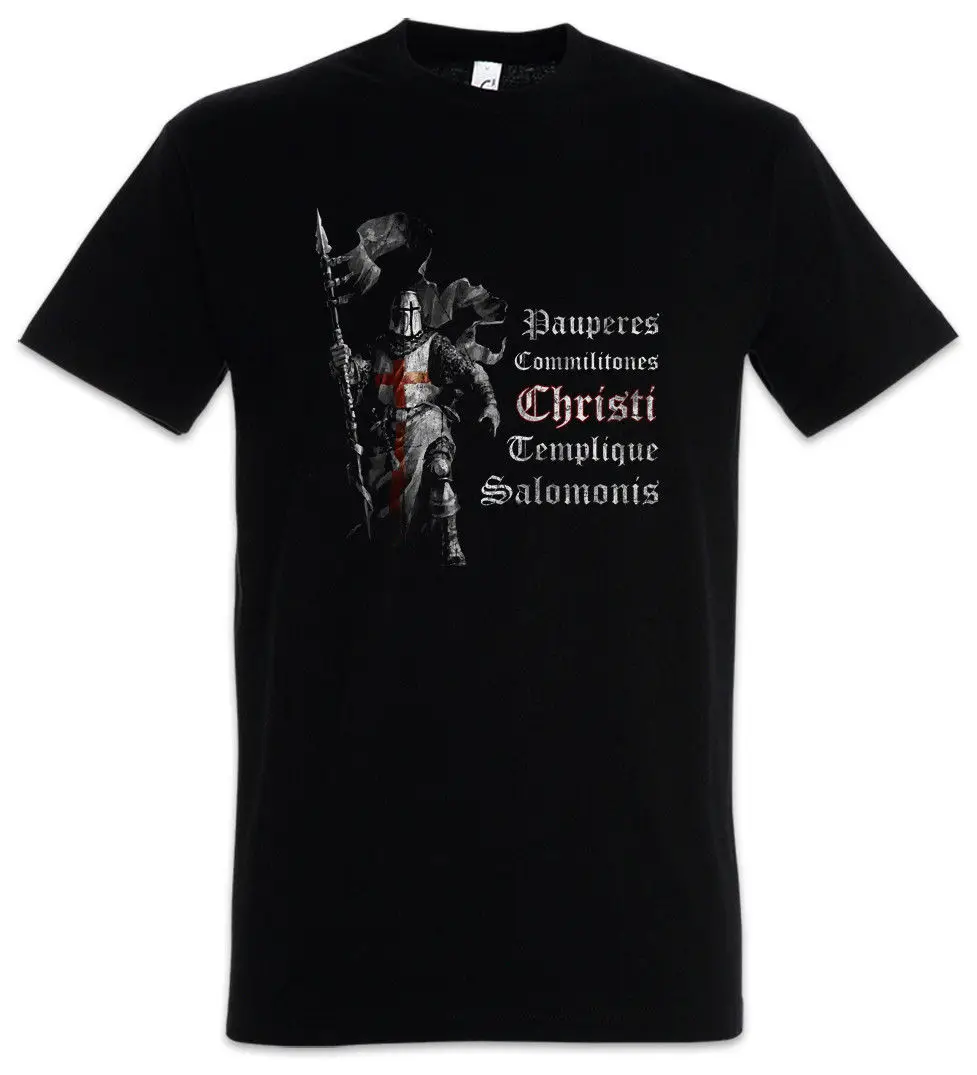

TEMPLAR I T-SHIRT Cross Templerkreuz Knight Ritter Ordo Orden Crusade Crusader Cool Casual pride t shirt men Unisex Fashion