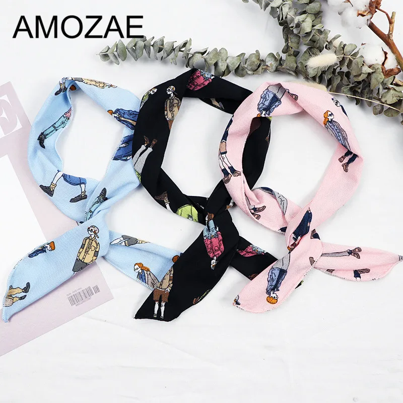 

Flower Headband Dot Hairband Hair Scarf Women Hair Accessories For Women Sweet Hair Bows AMOZAE 2018 New Kpop Elastic Hair Band