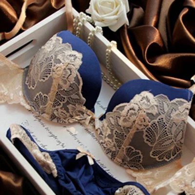 Underclothes Brand Underwear Women Bras B C cup Lingerie set With Brief Sexy  Lingerie Lace Embroidery Bra Sets Bowknot Bras - AliExpress