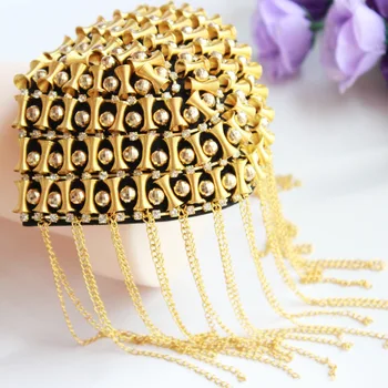 

2pc Beaded Fringe Badges Patch Rivet Applique Patches For Clothing Appliques Parches Bordados Ropa Accessories DIY AC0971