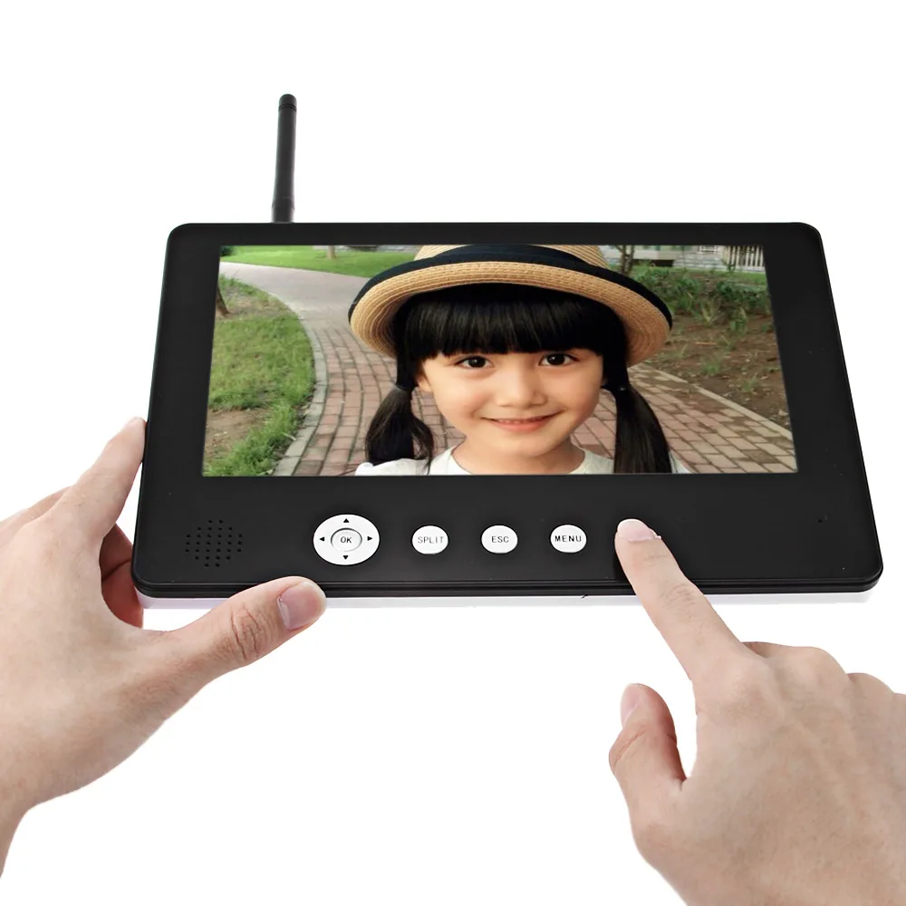 Fimei SY903D12 дюймов 9 TFT ЖК дисплей экран Мониторы 2.4g беспроводное устройство