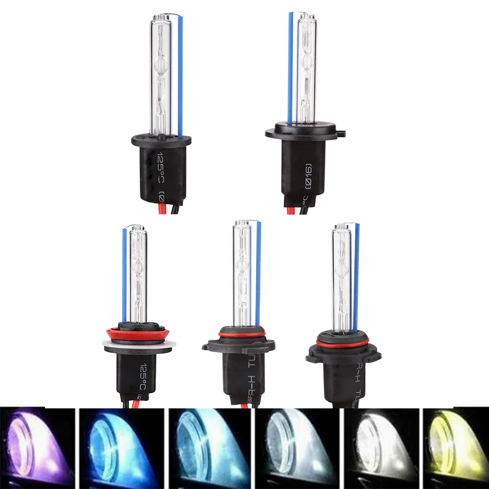 2017 2pcs 35W HID Light Replacement Bulb H1 H3 H7 H8 H9 H10 8000Kin