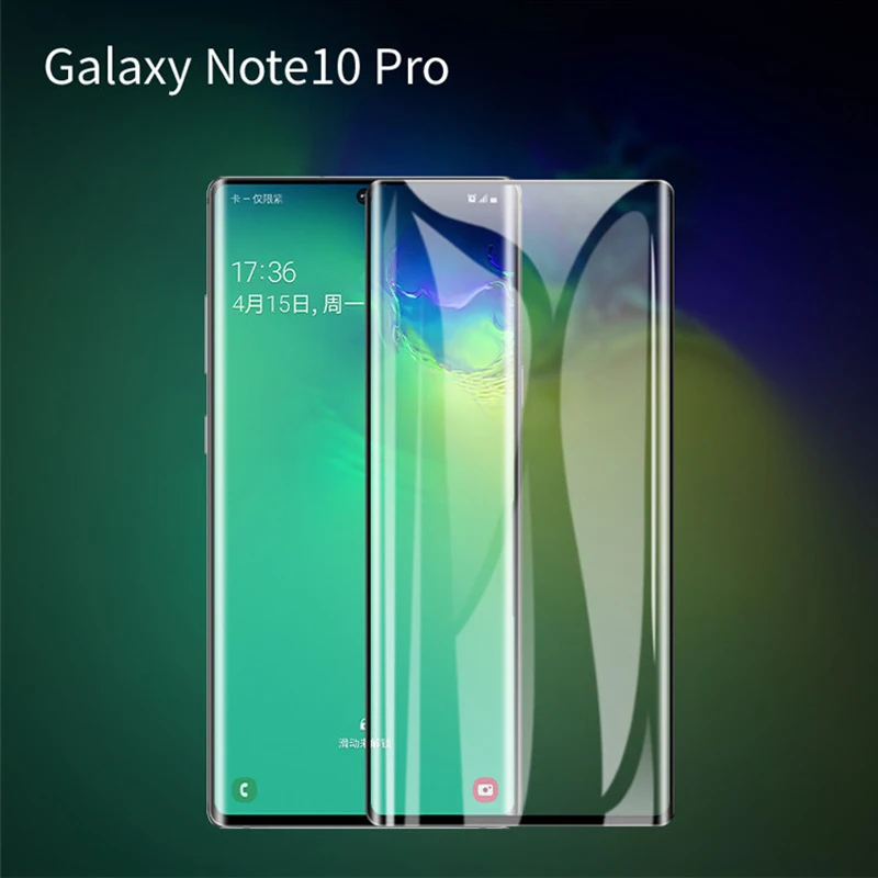 3D изогнутое стекло для samsung Galaxy Note 10 полное покрытие 9 H Защитная пленка для экрана протектор для samsung Galaxy Note 10 Pro