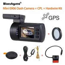 Blueskysea 0906 1080P 1.5″ LCD Car DVR GPS IMX291 Night Vision G-Sensor Camera Recorder Dashboard+CPL Lens+Hardwire Kit Dash Cam