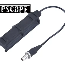 Дистанционный двойной переключатель(1 штекер) Тактический светильник аксессуары Weaver Rail BK