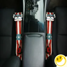 2 шт./компл. Marvel стиль мультфильм сиденье зазор наполнитель мягкая прокладка для BMW hyundai Форд Фольксваген Audi