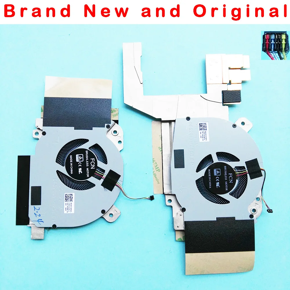 NEW ORIGINAL CPU GPU COOLING FAN FOR FCN DFS200912120T FKFL ...