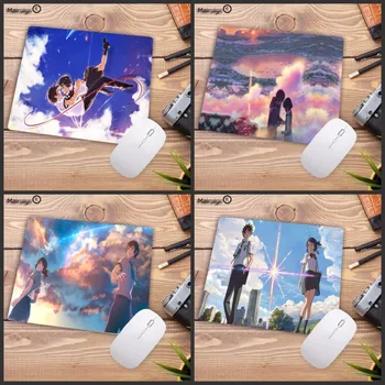 

Mairuige Japanese Anime Boys And Girl Computer Gaming keyboard Small Mouse Pad Mousepads Decorate Your Desk Non-Skid Rubber Pad