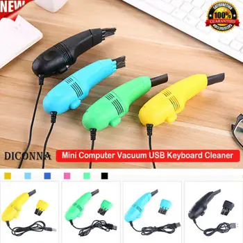 

USB Keyboard Vacuum Cleaner Mini Computer Keyboard Dust Brush Cleaning Tool