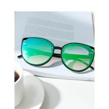 INMAN поляризационные женские солнцезащитные очки в форме кошки