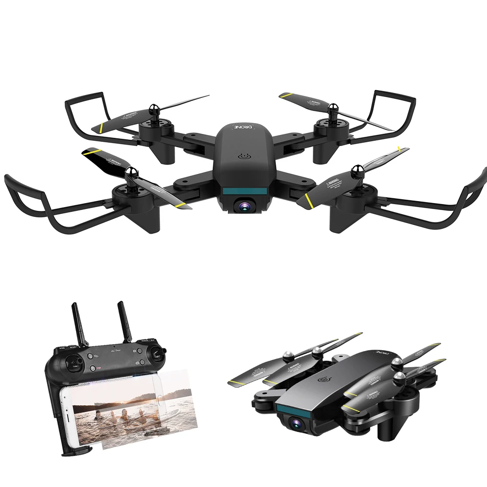 Дрон 2 4 ГГц 4CH широкоугольный WiFi 1080P оптическая двойная камера RC вертолет
