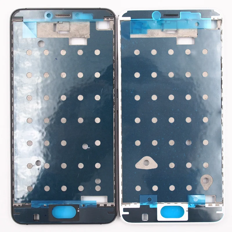 

BaanSam New LCD Holder Screen Front Frame For MEIZU U20 5.5 Inch Housing Case Replacement Parts With Power Volume Buttons