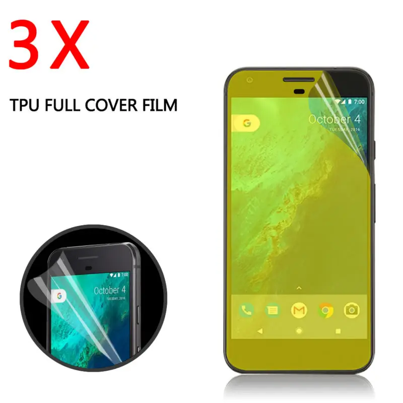 Full Cover Screen Protector for Google Pixel/ Pixel XL Gold Protective