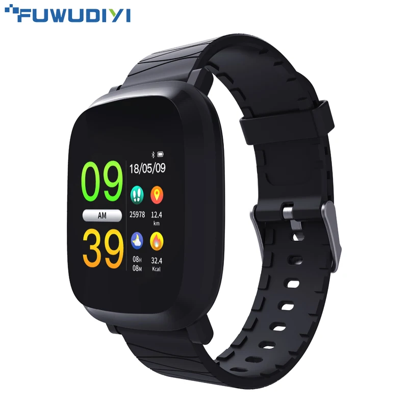 FUWUDIYI 1.3 inch Smart Watch IP67 Life Waterproof Fitness ...