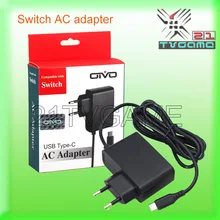 Адаптер переменного тока зарядное устройство для переключателя Nod игровая консоль NS EU вилка зарядное устройство настенный адаптер зарядка блок питания для дома и путешествий