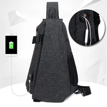 Мужская сумка с зарядкой через USB для ipad, мужская сумка через плечо, мужская повседневная сумка, Мужская холщовая маленькая сумка почтальона, сумки