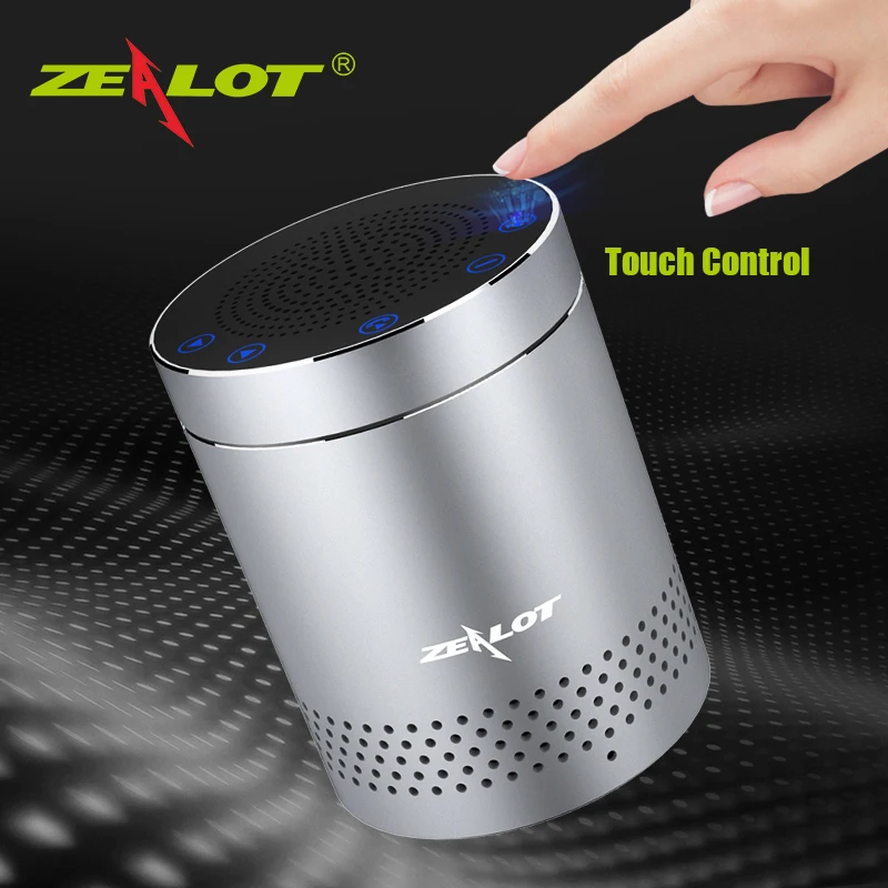 Zealot S15 Bluetooth колонки с сенсорным управлением HiFi стерео 3D объемный звук