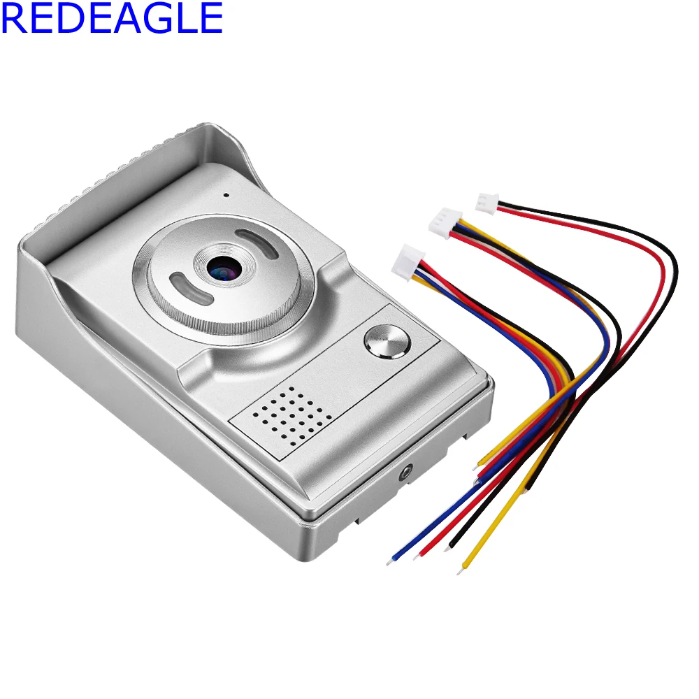 REDEAGLE домашний проводной 7 дюймовый ЖК видео домофон комплект с 700TVL цветной