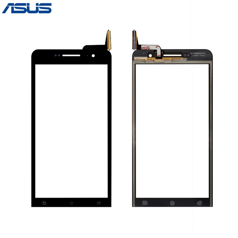 

ASUS Touch Screen Digitizer Sensor Front Touch Panel Glass Lens For Asus ZenFone 6 T00G A600CG A601CG 5'' TouchScreen RepairPart