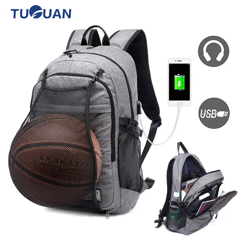 Sports Gym Bags Basketball Backpack 