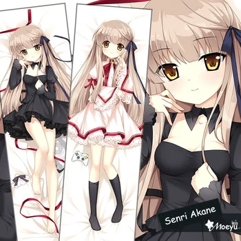 

Anime Rewrite Senri Akane Hugging Body Pillow Case Cover New 2WAY Fabric Long Otaku Adult Pillowcase 35*55/160*50cm