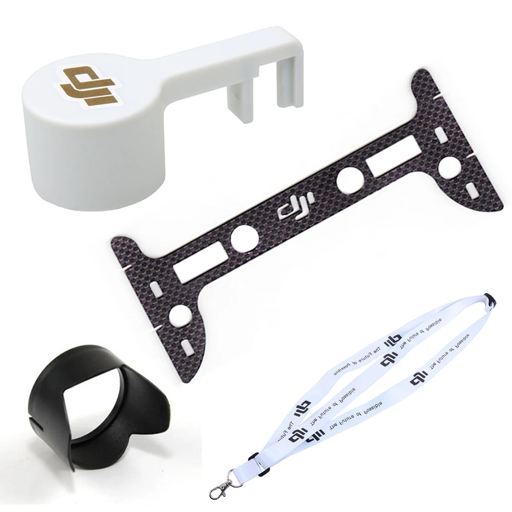 Крышка для объектива камеры + карданный кожух Солнцезащитная шейный ремешок DJI