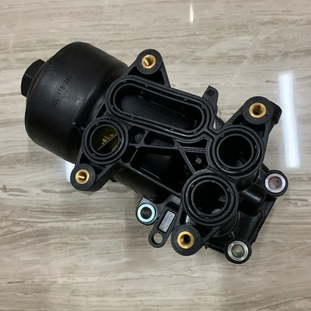 Масляный фильтр Корпус для AUDI SEAT SKODA 1,6 2,0 TDI 03L115389G 03L115389H для Volkswagen 03L 115 389 B 03L115389B 03L115389C