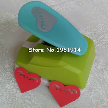 

Free shipping 4.2cm hollow heart punches limited edition large craft punches decorative hole punch very beautiful puncher