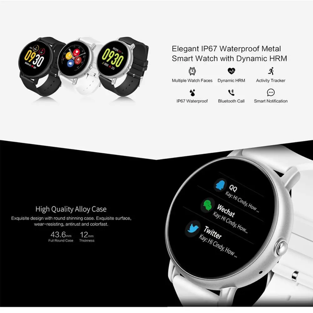 TMYIOYC Bluetooth динамик Смарт часы для женщин мужчин монитор сердечного ритма во время сна спортивные Синхронизация данных пара Смарт часы
