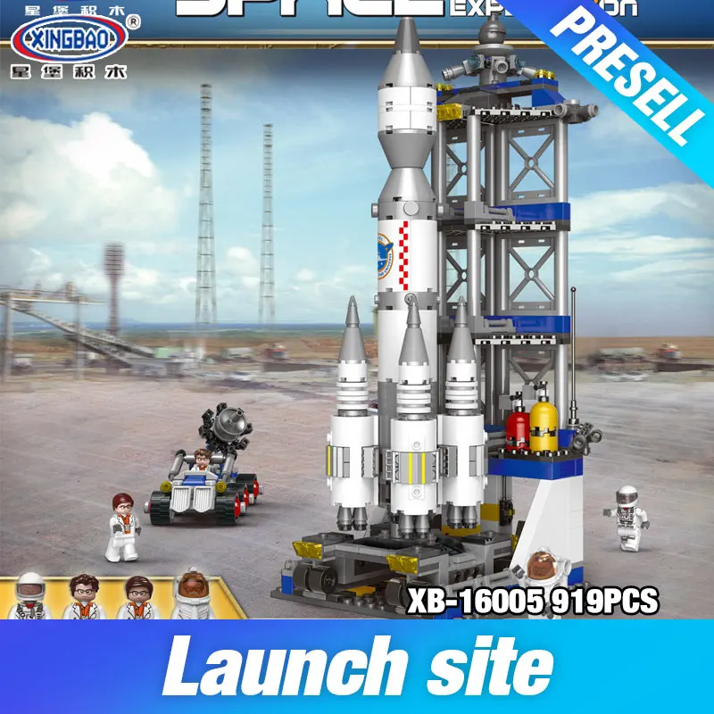 

XINGBAO 16005 Space Exploration Toys for Children Launch Site Set DIY Model Building Blocks Bricks Christmas Birthday Boys Gifts