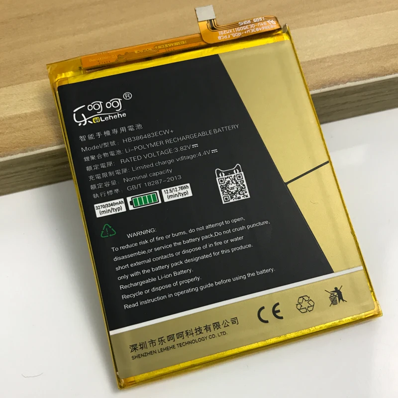 Новый LEHEHE HB386483ECW Аккумулятор для Huawei honor 6X G9 plus Maimang 5 MLA AL00 AL10 3340 мАч аккумулятор с