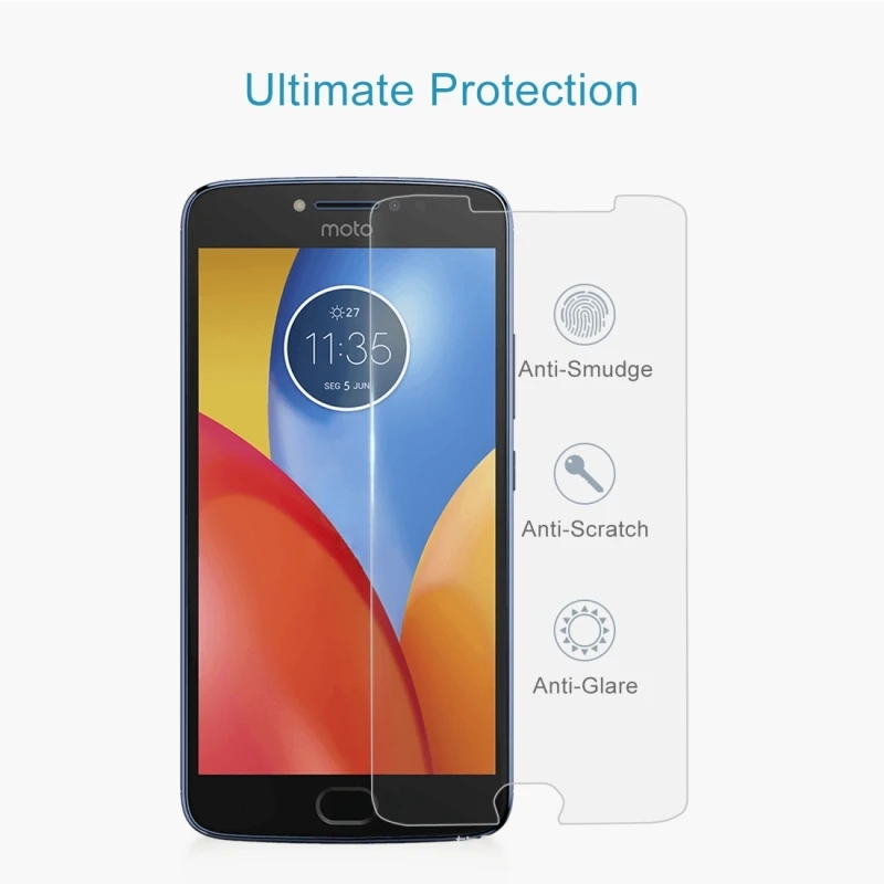 Для Motorola Moto Z Force M E3 E4 E5 Plus G4 Play 9H твердость поверхности 2.5D взрывозащищенное
