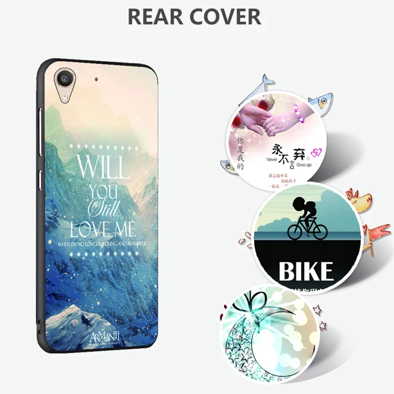 Huawei Y6II Case Original Cover for Huawei Y6-2 Bag Case Cover Skin Wolf Fish Skull y6 II Fundas 100% 2